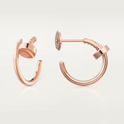 [OAKJURI Jewelry] JUSTE NO DIAMOND SMALL EARRINGS