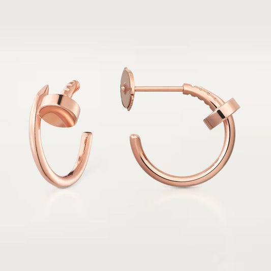 [OAKJURI Jewelry] JUSTE NO DIAMOND SMALL EARRINGS