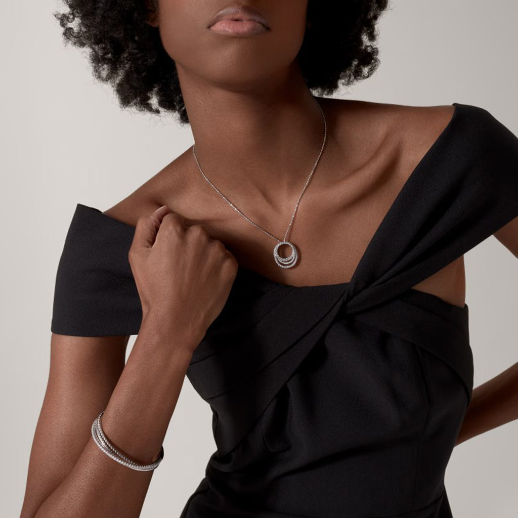 [OAKJURI Jewelry] ETINCELLE  FULL DIAMOND NECKLACE