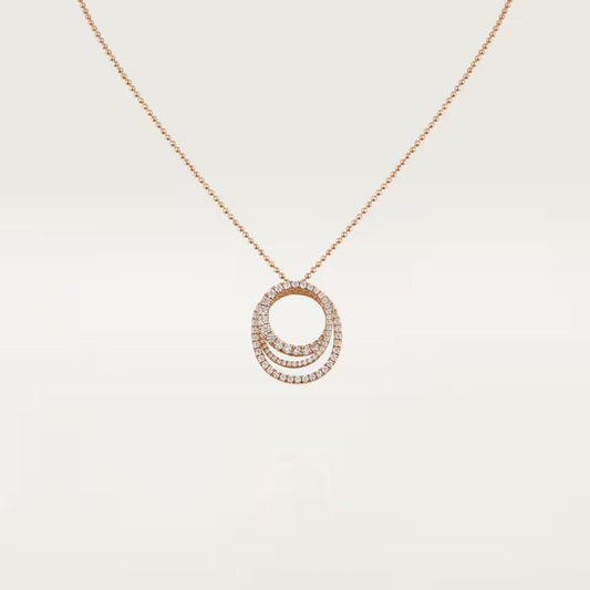 [OAKJURI Jewelry] ETINCELLE  FULL DIAMOND NECKLACE