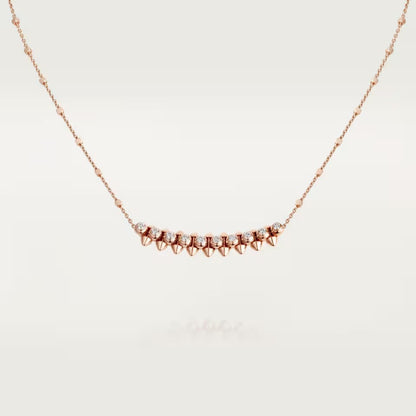 [OAKJURI Jewelry] CLASH  MEDIUM DIAMOND NECKLACE