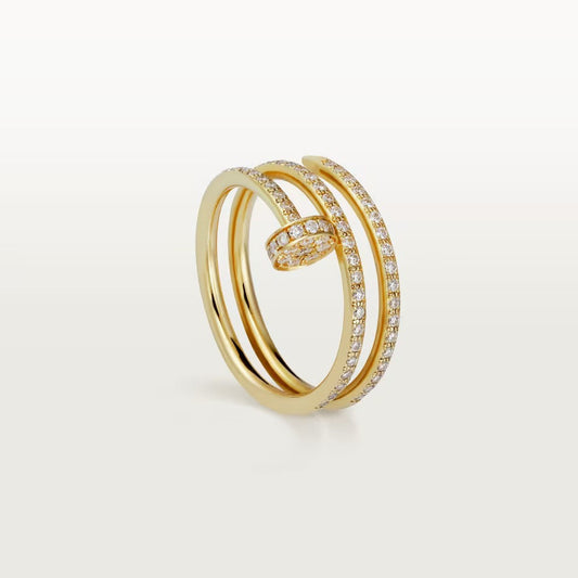 [OAKJURI Jewelry] JUSTE RING 4.8MM FULL DIAMOND