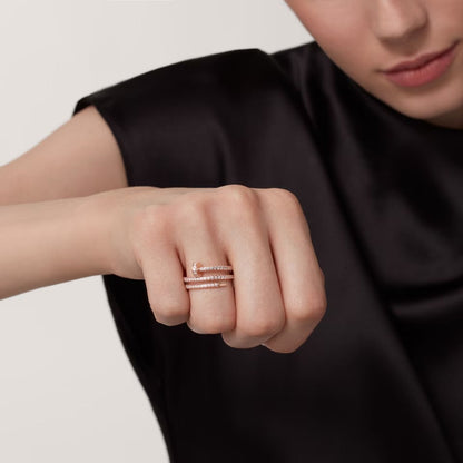 [OAKJURI Jewelry] JUSTE RING 4.8MM FULL DIAMOND