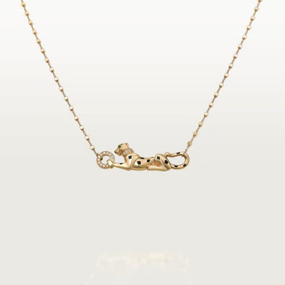 [OAKJURI Jewelry] PANTHERE FULL DIAMOND NECKLACE