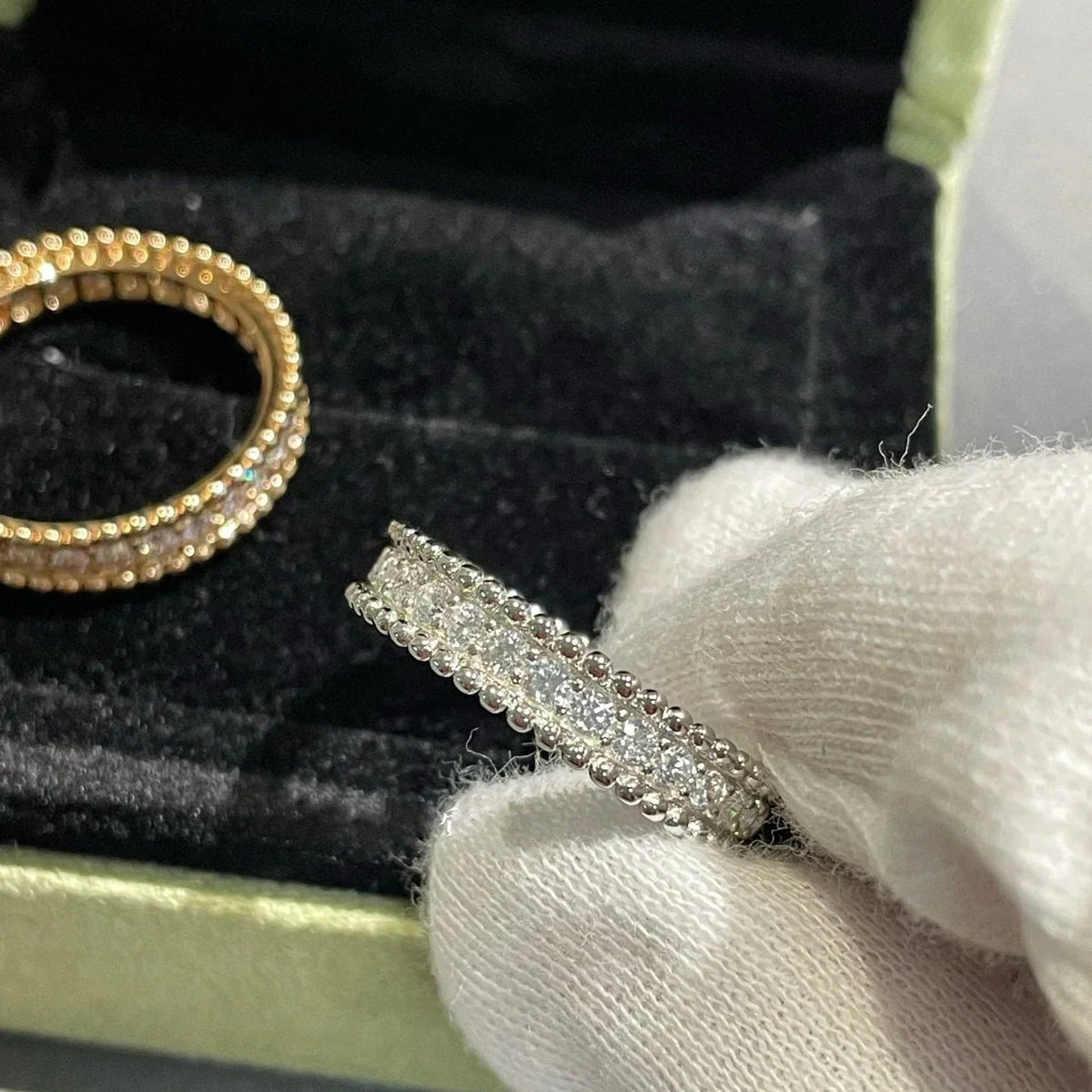 [OAKJURI Jewelry]PERLEE DIAMOND ROSE GOLD RING