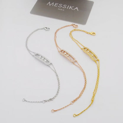 [OAKJURI Jewelry] Move Classique pavé bracelet