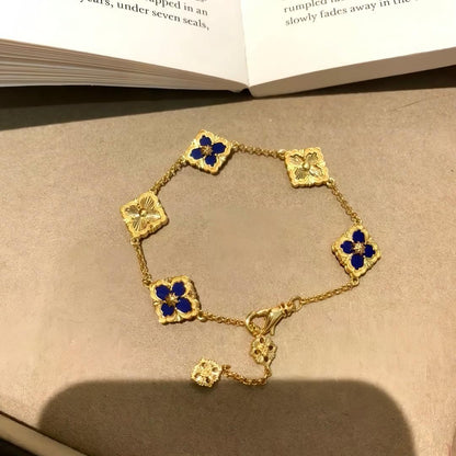 [OAKJURI Jewelry JEWELRY] OPERA 5 MOTIFS TULLE ENAMEL BRACELET