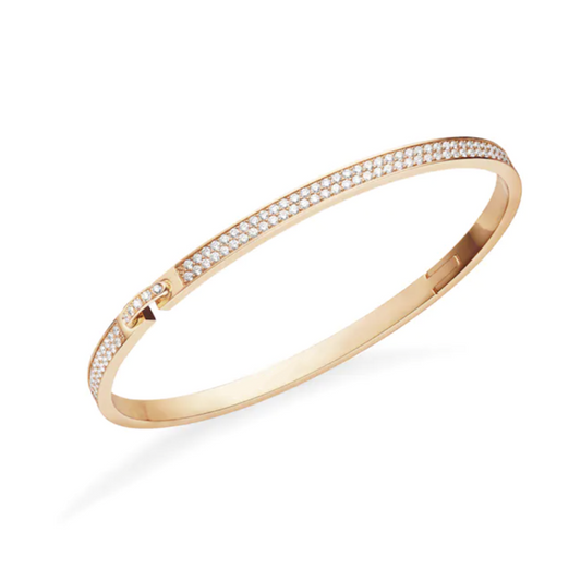 [OAKJURI Jewelry]LIENS VIDENCE DIAMOND PAVED BRACELET