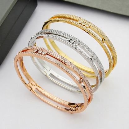 [OAKJURI Jewelry]Move Romane pavé bangle