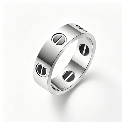 [OAKJURI Jewelry] LOVE RING 5.5MM NO DIAMONDS  CERAMIC