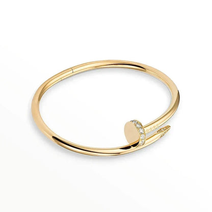 [OAKJURI Jewelry] LOVE Classic & JUSTE Diamond Bracelet Stack Set