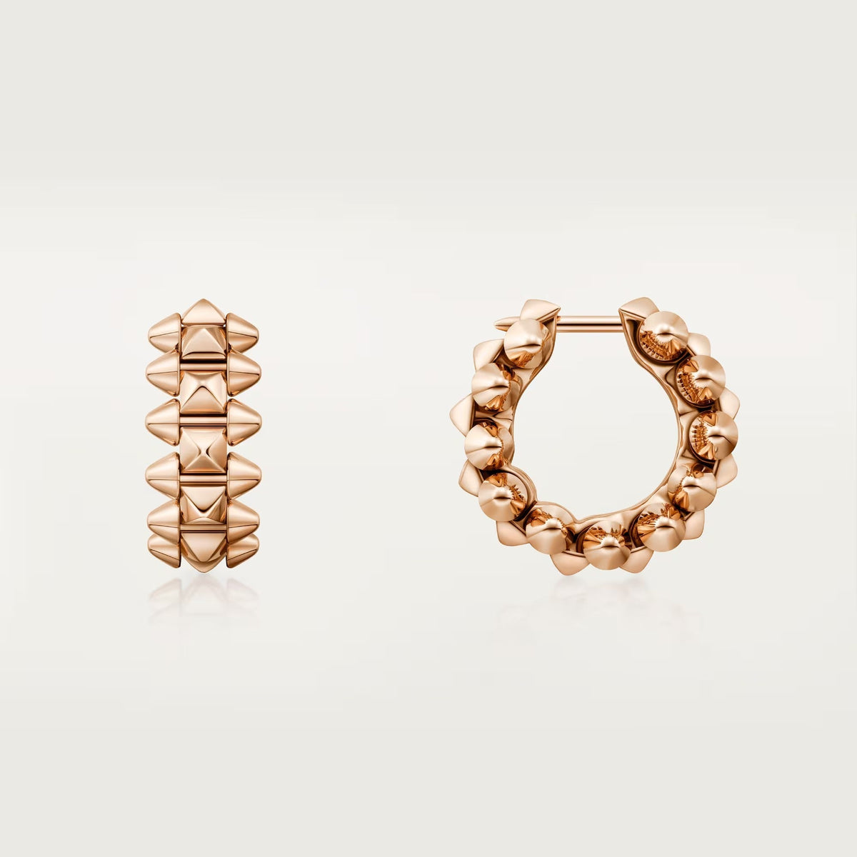 [OAKJURI Jewelry] CLASH MINI HOOP EARRINGS