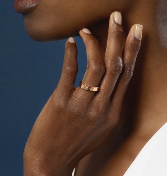 [OAKJURI Jewelry]ALLIANCE LIENS VIDENCE 4MM RING