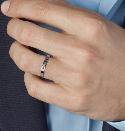 [OAKJURI Jewelry]ALLIANCE LIENS VIDENCE 3MM RING