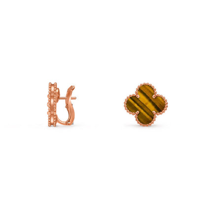 [OAKJURI Jewelry]CLOVER 15MM MOP EARRINGS COLLECTION