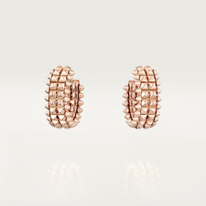 [OAKJURI Jewelry] CLASH 9.2MM DOUBLE ROW EARRINGS