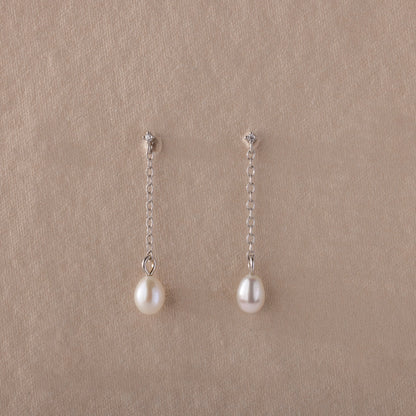 Isha Pearl Drop Earrings