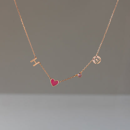 Dainty Space Charm Necklace