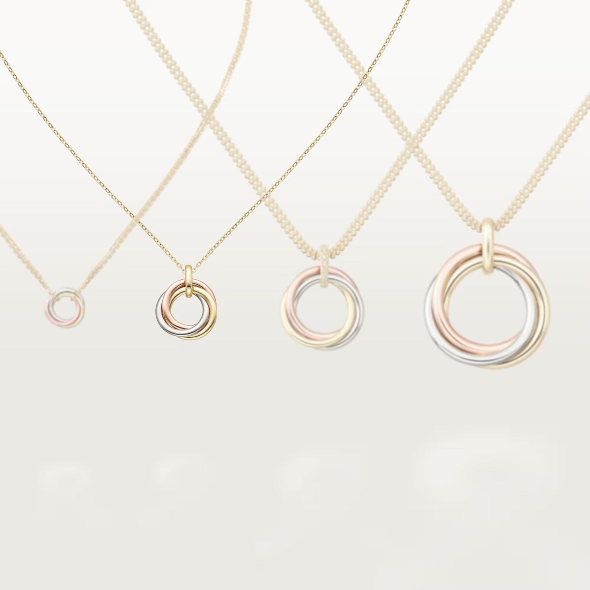 [OAKJURI Jewelry] TRINITY SMALL NECKLACE