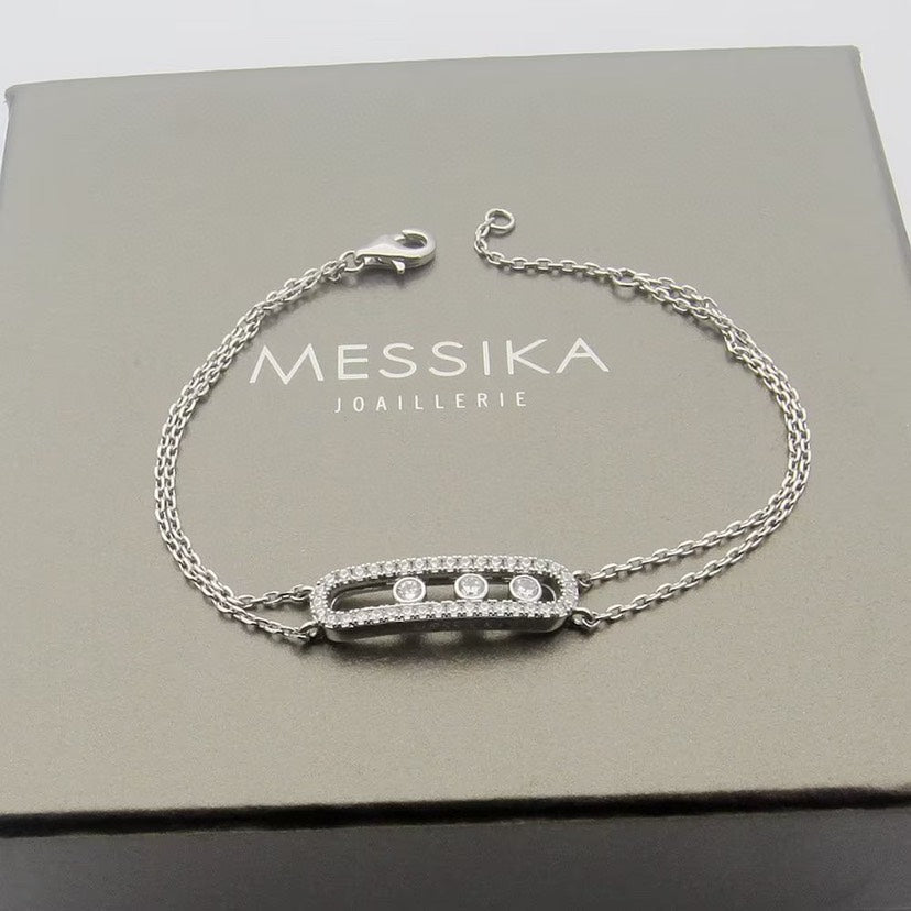 [OAKJURI Jewelry] Move Classique pavé bracelet