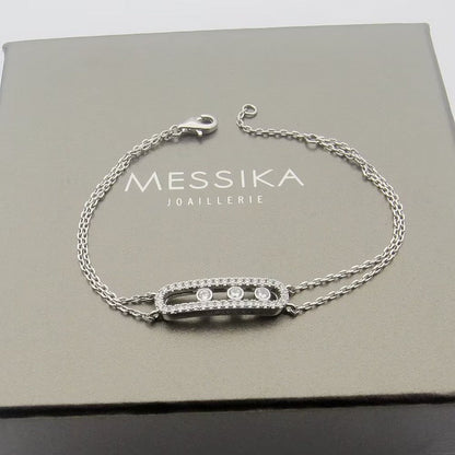 [OAKJURI Jewelry] Move Classique pavé bracelet