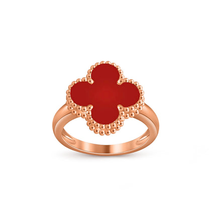 [OAKJURI Jewelry]CLOVER RING ROSE GOLD COLLECTION