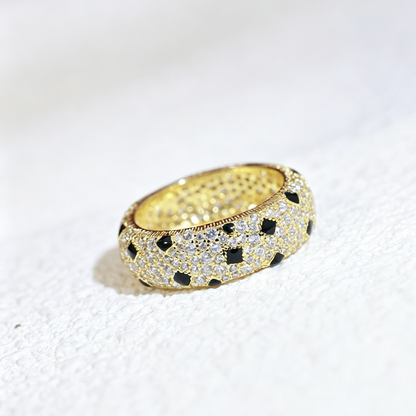 [OAKJURI Jewelry] PANTHERE SPOTTED FULL DIAMOND RING