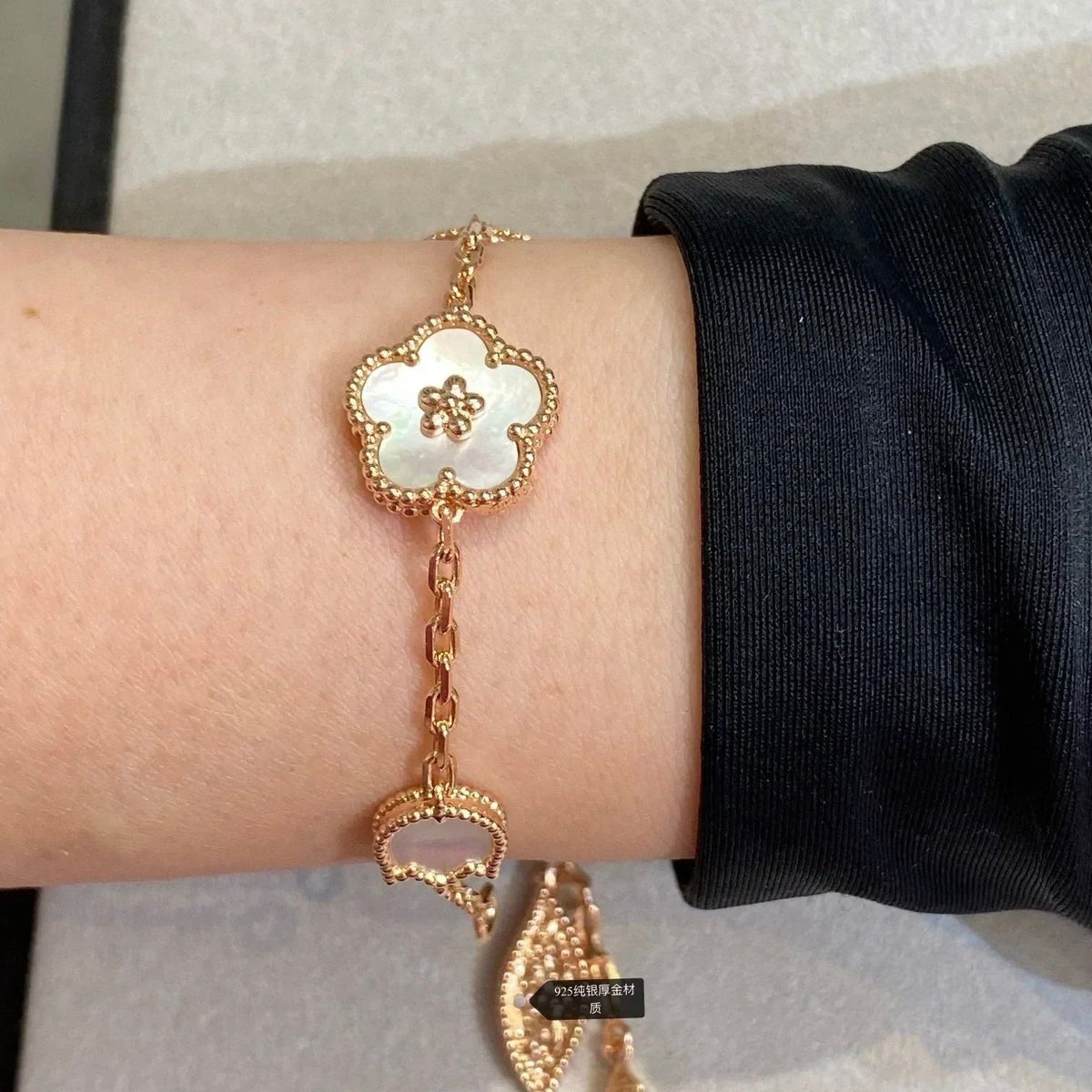 [OAKJURI Jewelry]LUCKY SPRING 5 MOTIF BRACELET
