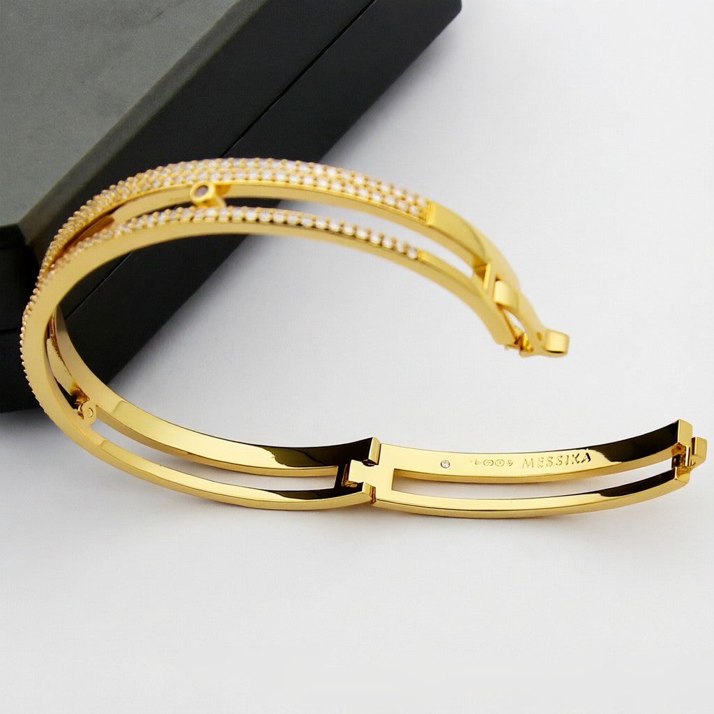 [OAKJURI Jewelry]Move Romane pavé bangle