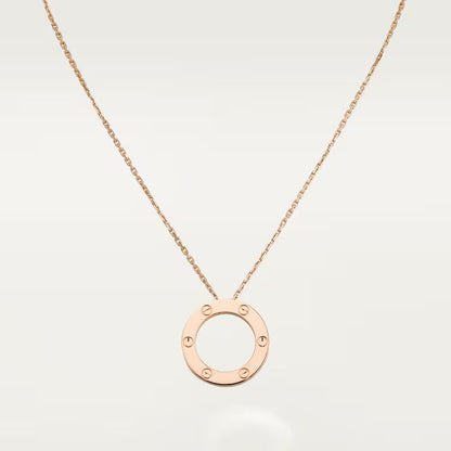 [OAKJURI Jewelry] LOVE NECKLACE 16MM