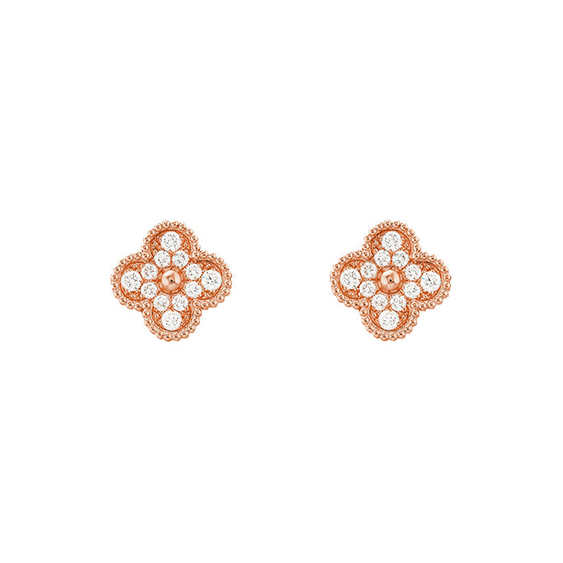 [OAKJURI Jewelry]CLOVER  9.5MM EARRINGS COLLECTION