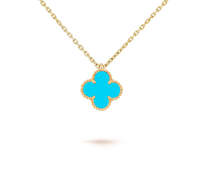 [OAKJURI Jewelry]CLOVER MINI 9.5MM CARNELIANS NECKLACE COLLECTION