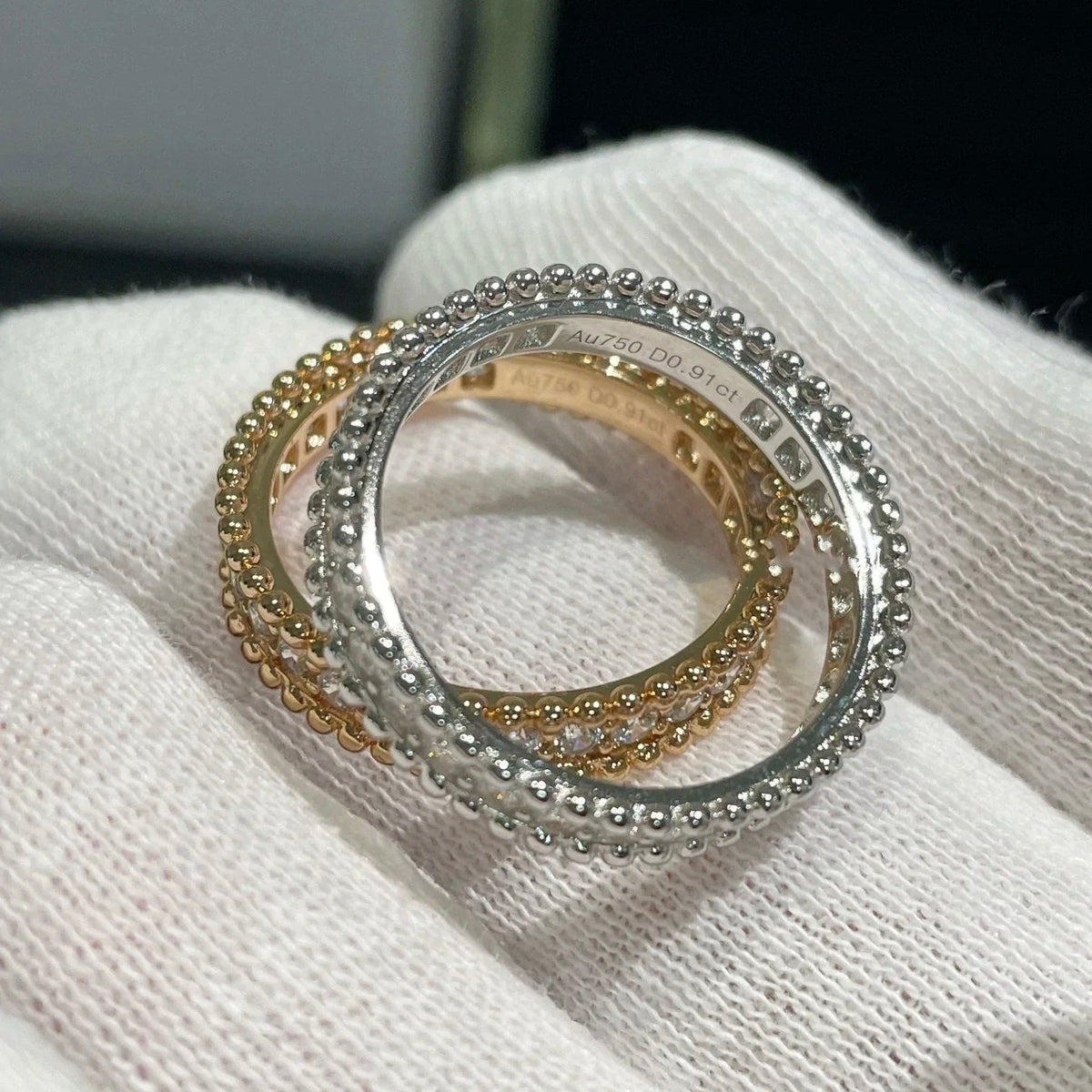 [OAKJURI Jewelry]PERLEE DIAMOND SILVER RING