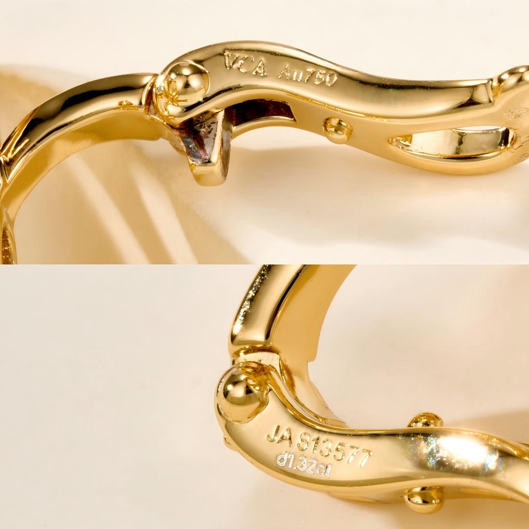 [OAKJURI Jewelry] FLOWERLACE EARRING 5 DIAMONDS