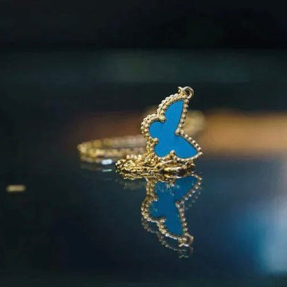 [OAKJURI Jewelry]BUTTERFLY TURQUOISE BUTTERFLY BRACELET