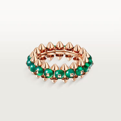 [OAKJURI Jewelry] CLASH 7.9MM AGATE CHALCEDONY RING