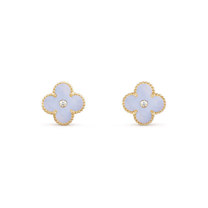 [OAKJURI Jewelry]CLOVER  15MM DIAMOND EARRINGS COLLECTION