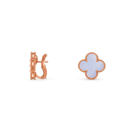 [OAKJURI Jewelry]CLOVER 15MM MOP EARRINGS COLLECTION