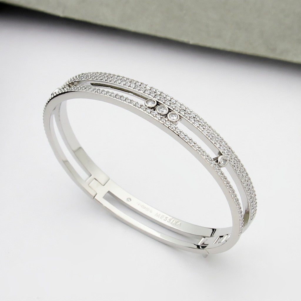 [OAKJURI Jewelry]Move Romane pavé bangle