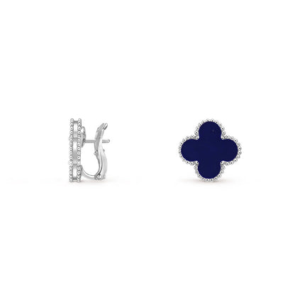 [OAKJURI Jewelry]CLOVER SILVER 15MM MOP EARRINGS COLLECTION