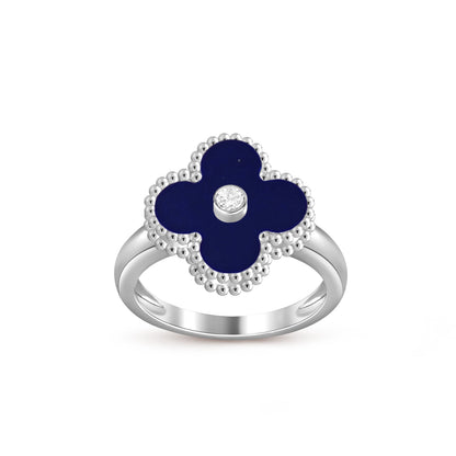 [OAKJURI Jewelry]CLOVER SILVER DIOMND RING COLLECTION