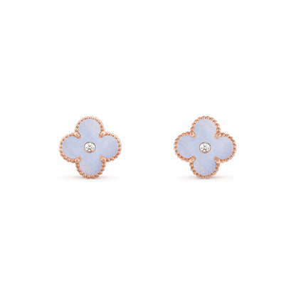 [OAKJURI Jewelry]CLOVER  15MM DIAMOND EARRINGS COLLECTION
