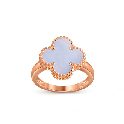 [OAKJURI Jewelry]CLOVER RING ROSE GOLD COLLECTION