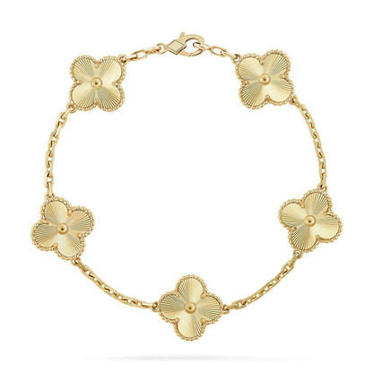 [OAKJURI Jewelry]Clover & Clash Bracelet 3-Piece Stack set