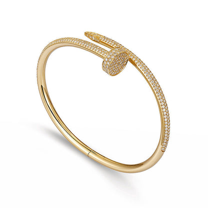 [OAKJURI Jewelry]Love & Juste Statement Bracelet Trio Stack Set