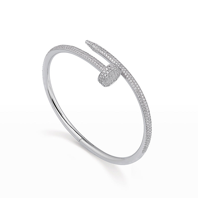 [OAKJURI Jewelry] JUSTE BRACELET 3.5MM ALL DIAMONDS