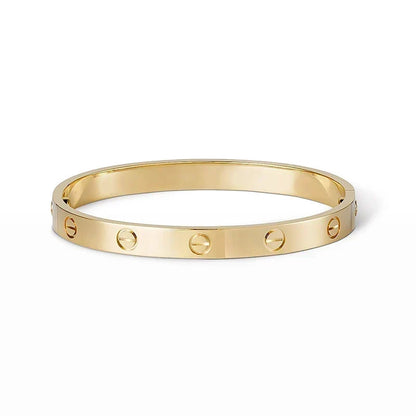 [OAKJURI Jewelry] LOVE  Classic & Diamond-Paved Bracelet Stack Set