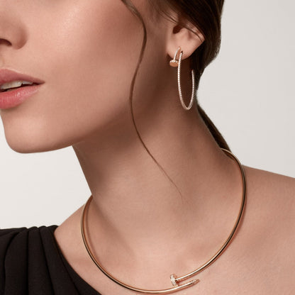 [OAKJURI Jewelry] JUSTE FULL DIAMOND LARGE EARRINGS