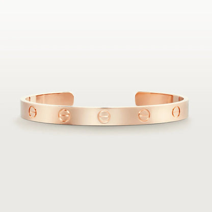[OAKJURI Jewelry] LOVE BRACELET 6.1MM OPEN CUFF