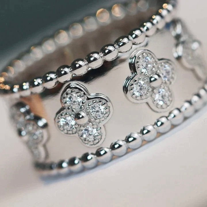 [OAKJURI Jewelry]CLOVER KALEIDOSCOPE RING 10MM